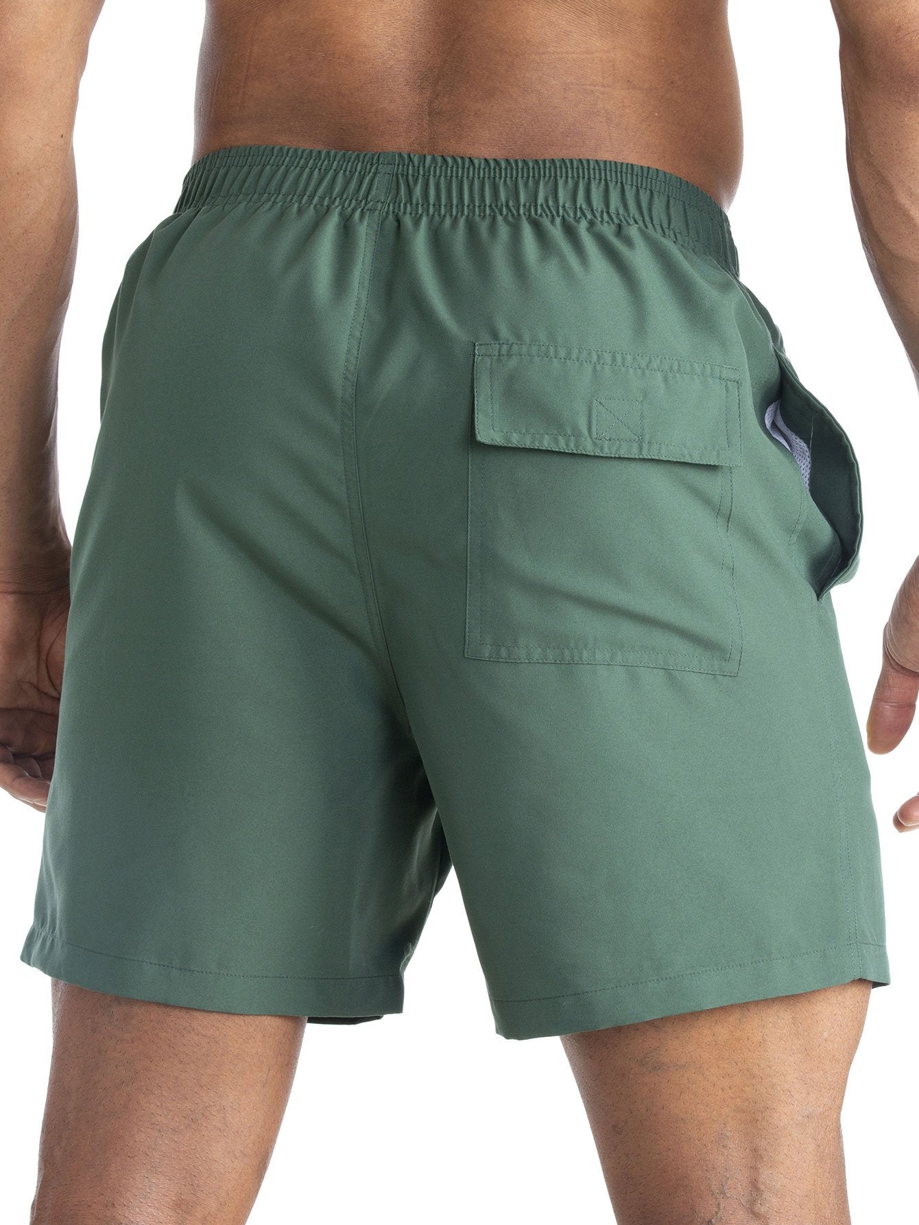 Active Swimwear | Men's Swim Shorts with Quick-Dry Fabric | Comfortable Fit for Beach & Pool 6