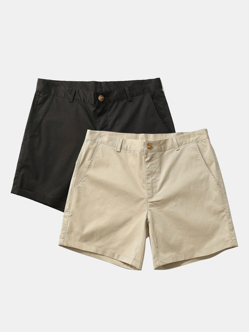 Casual Chic | Men's Chino Shorts with 100% Cotton Comfort | Versatile Summer Style for Everyday Wear 0