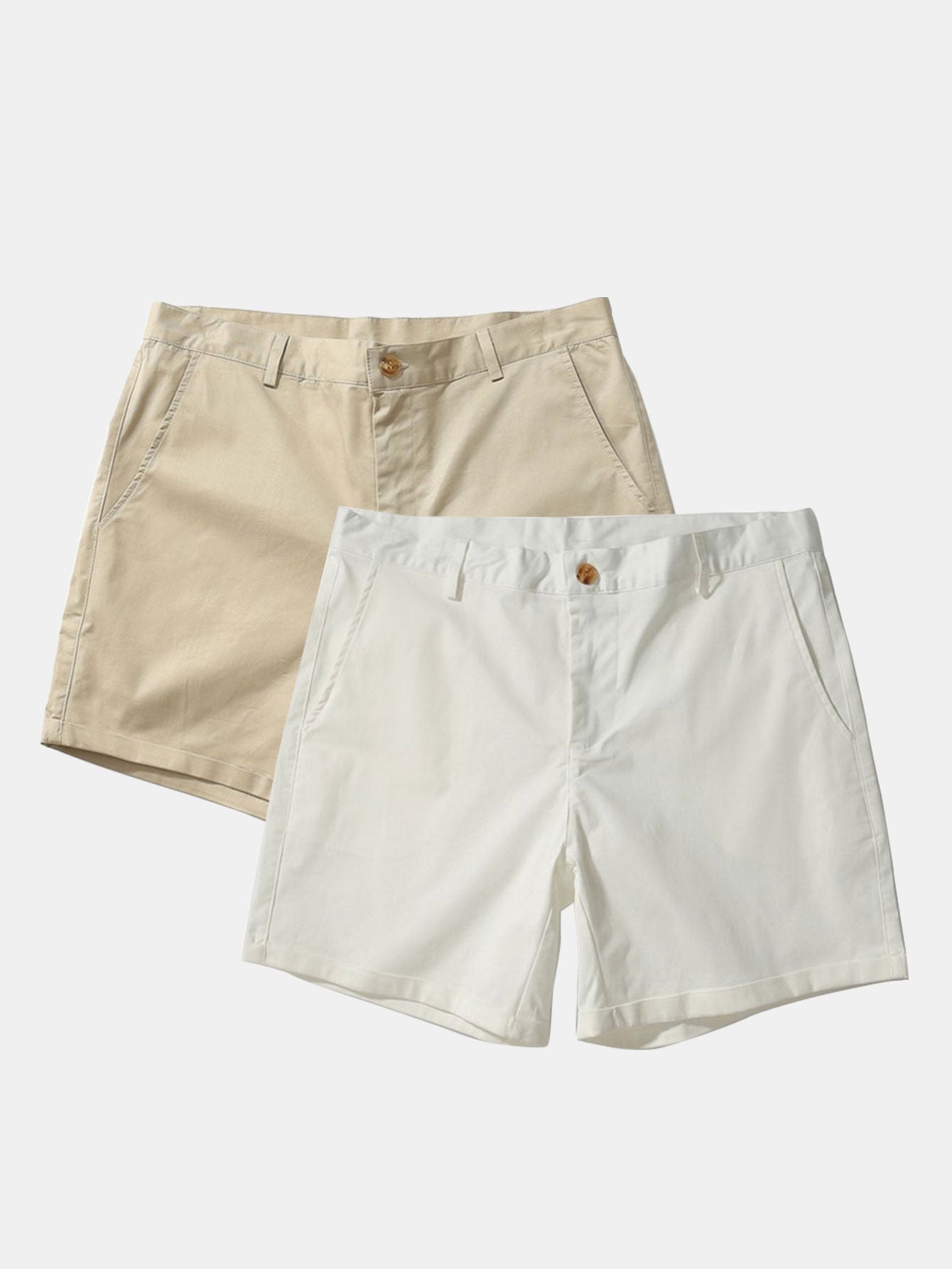 Casual Chic | Men's Chino Shorts with 100% Cotton Comfort | Versatile Summer Style for Everyday Wear 2