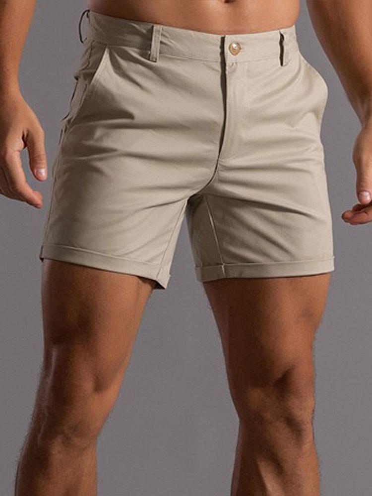 Casual Chic | Men's Chino Shorts with 100% Cotton Comfort | Versatile Summer Style for Everyday Wear 4