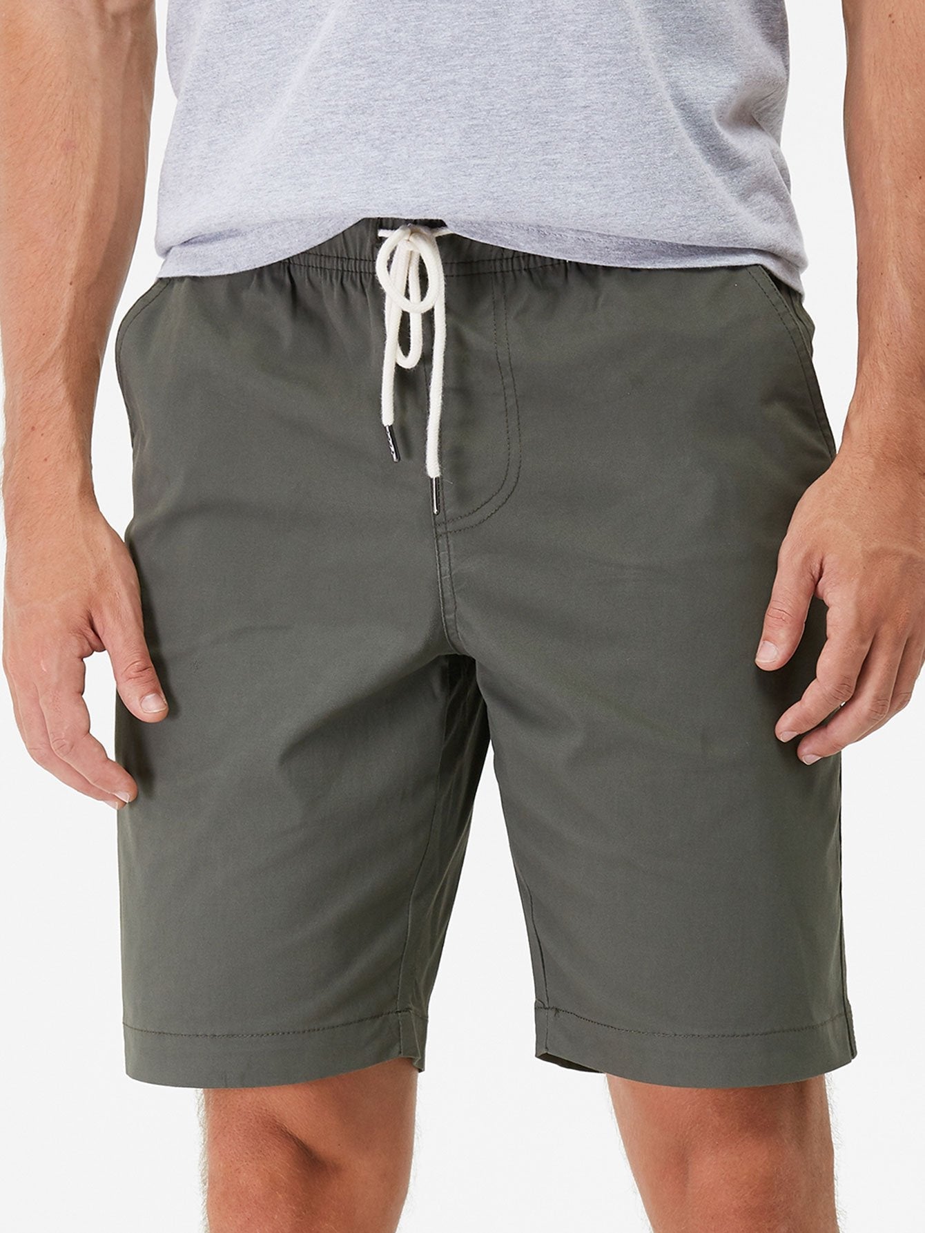 Casual Chino Shorts | Mens Chino Shorts with Adjustable Drawstring | Comfortable Fit for Everyday Wear 7