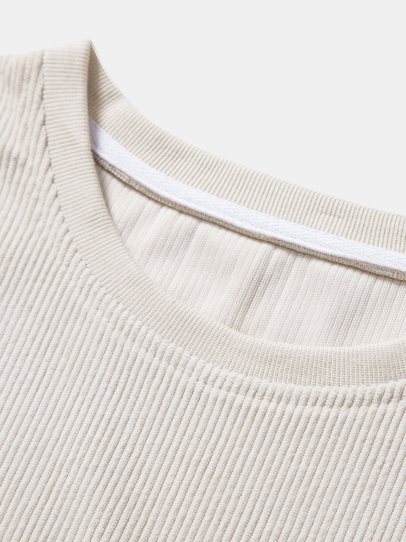 Casual Collection | Men's T-Shirt with Stretch Corduroy Fabric | Comfortable Fit for Everyday Wear 4