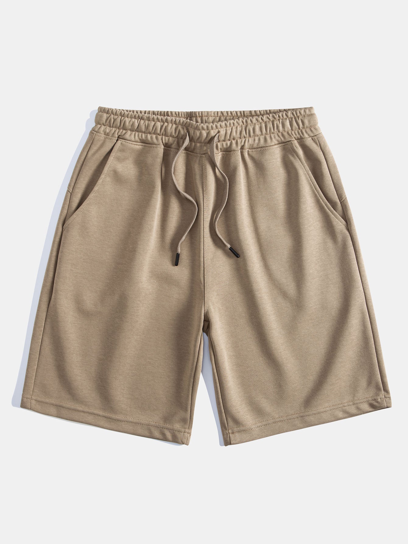 Casual Comfort | Men's Mid-Length Drawstring Shorts with Adjustable Waist | Set of 3 for Everyday Style 3