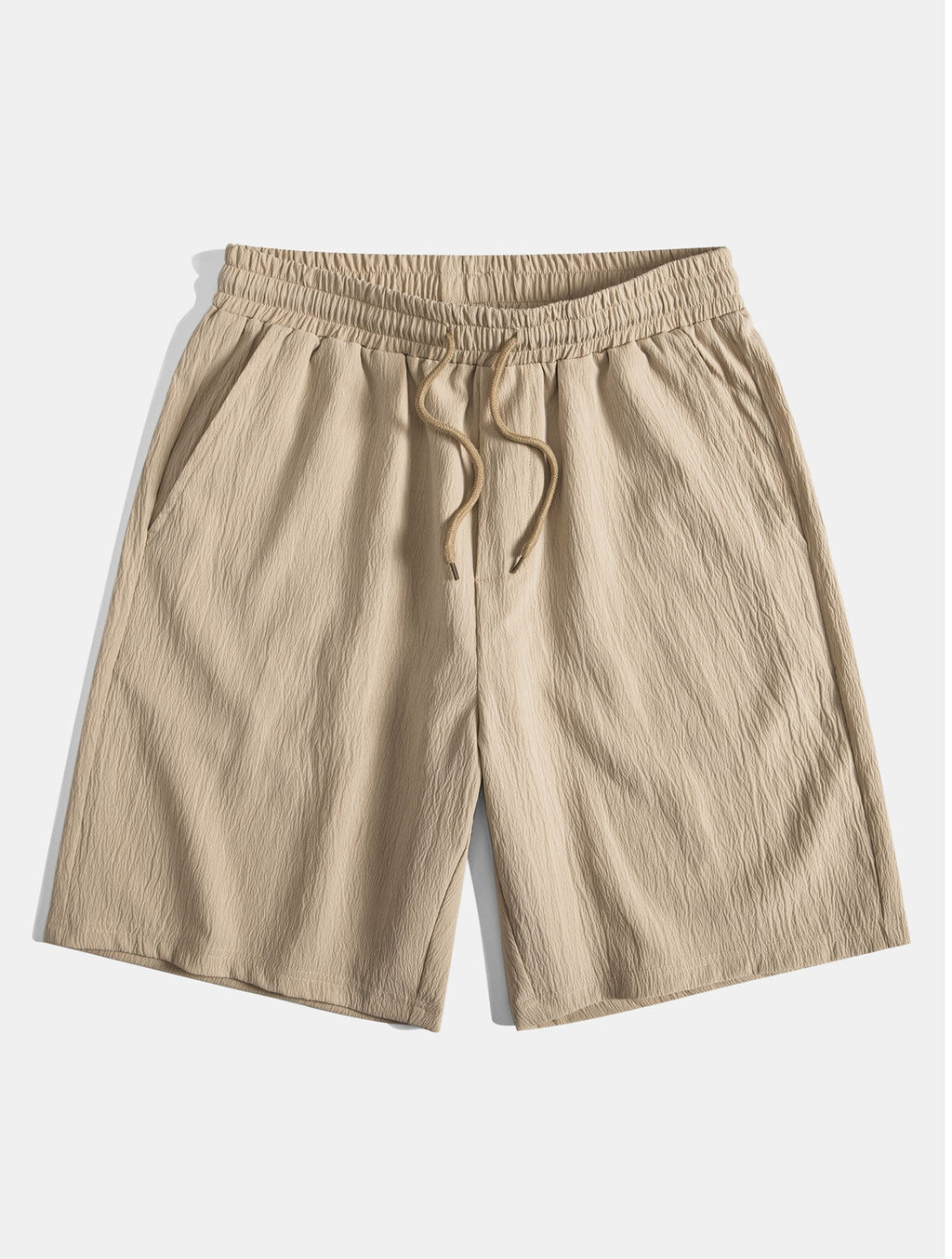Casual Comfort | Men's Shorts with Drawstring & Elastic Waistband | Stylish and Breathable for Everyday Wear 0