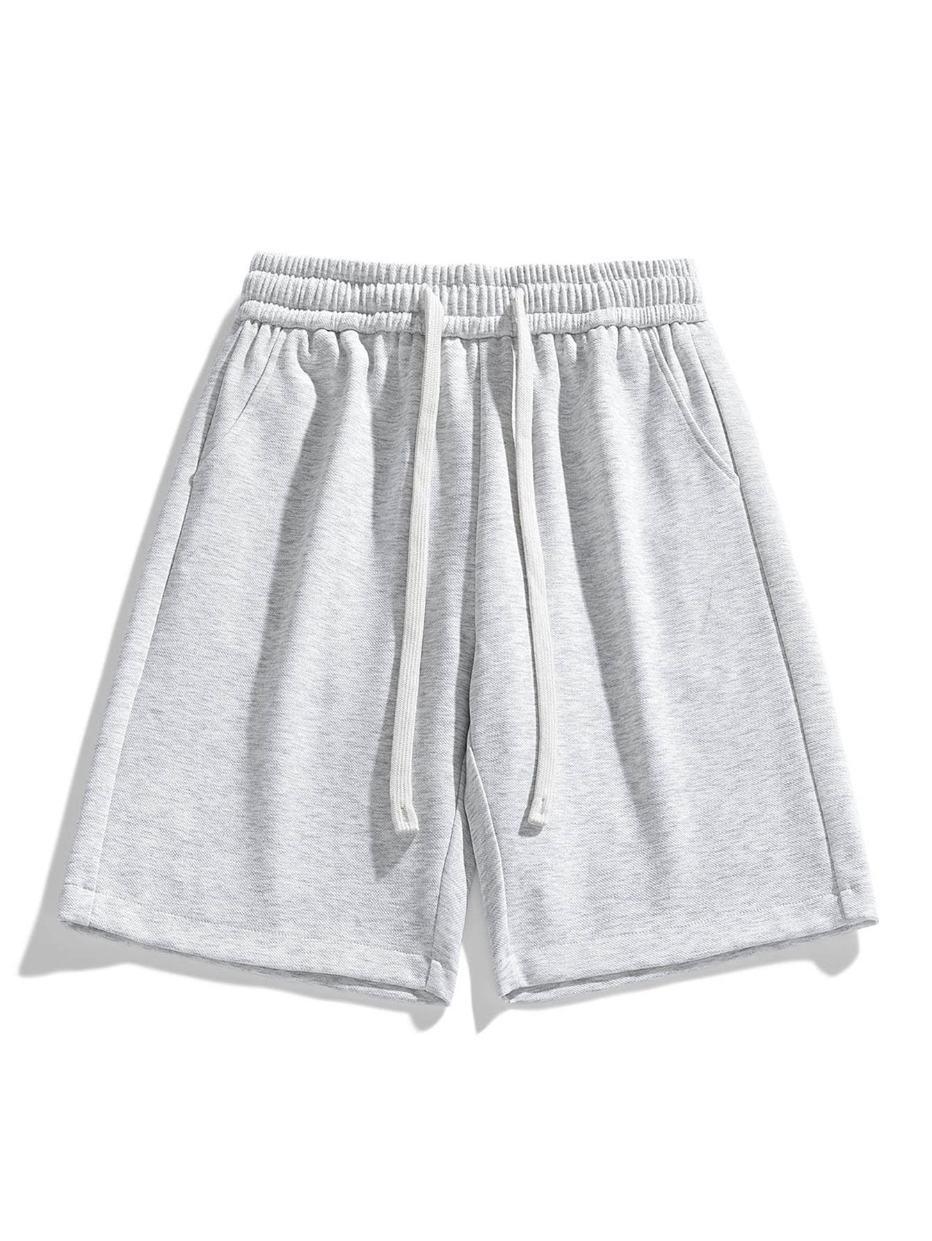 Casual Comfort | Men's Textured Drawstring Shorts with Adjustable Waist | Lightweight Fabric for Everyday Wear 7