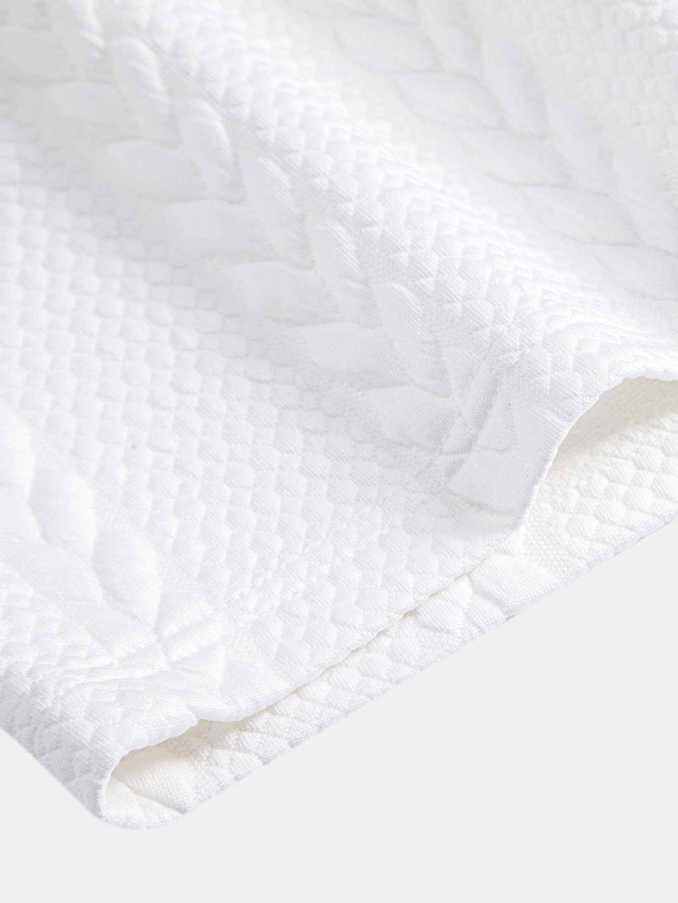 Casual Comfort | Men's Twist Jacquard Shorts with Elastic Waistband | Versatile Fit for Everyday Wear 5