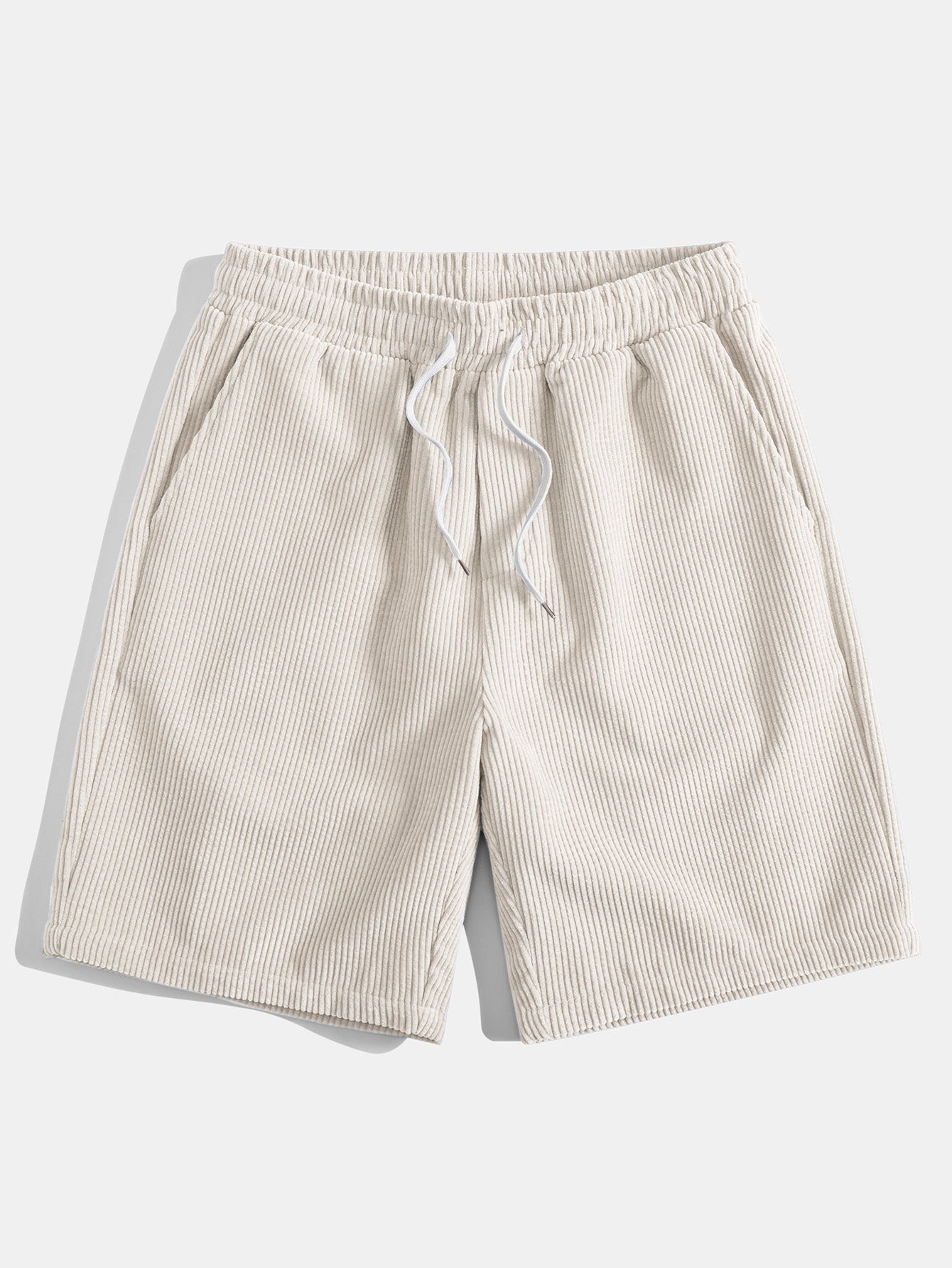 Casual Corduroy Shorts | 9-Inch Drawstring Design for Comfortable Fit | Soft and Breathable Fabric for Everyday Wear 6