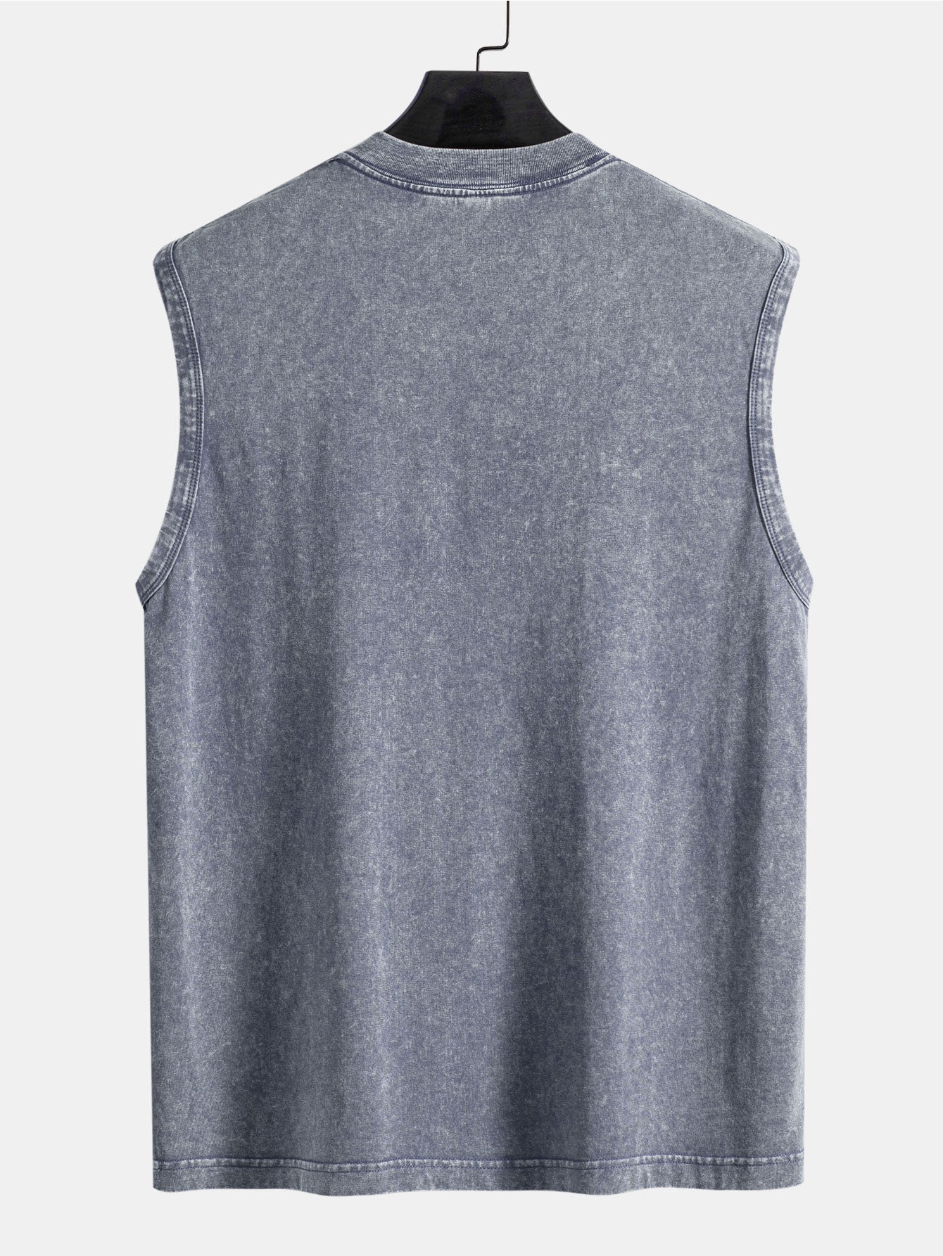 Casual Cotton Tank Top with Distressed Design | Relaxed Fit for Everyday Comfort 3