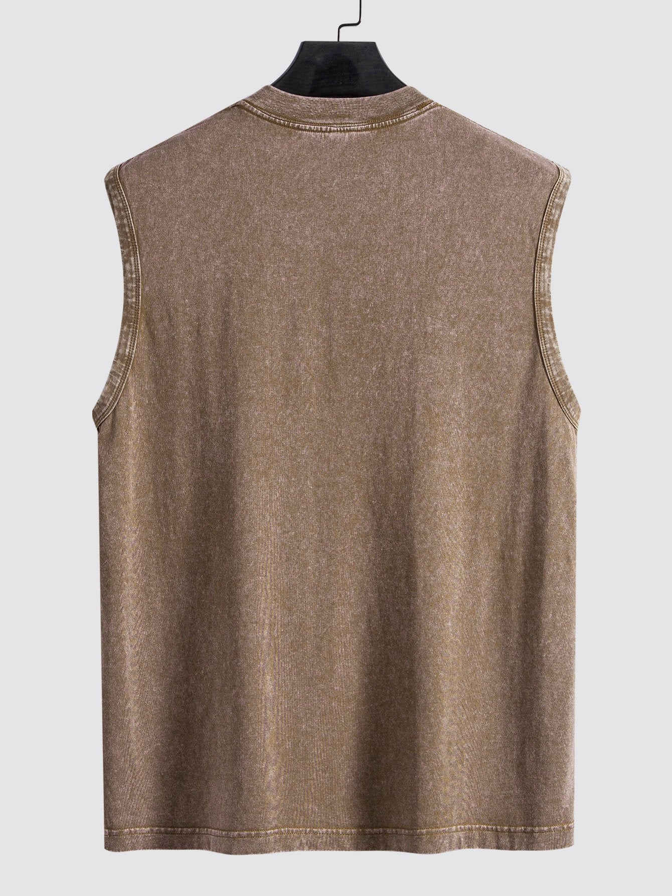 Casual Cotton Tank Top with Distressed Design | Relaxed Fit for Everyday Comfort 5