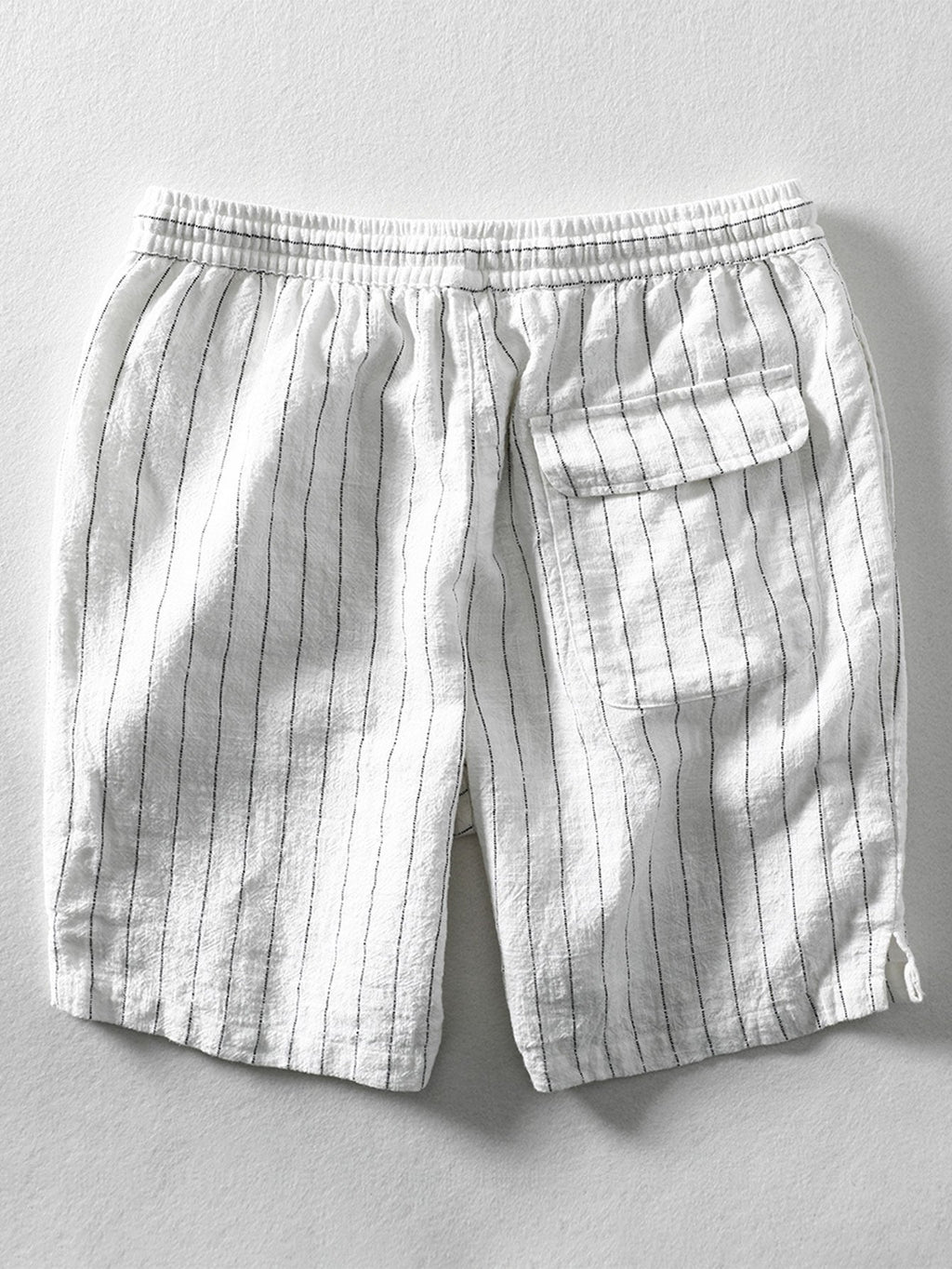 Casual Striped Linen Shorts with Drawstring Waist | Relaxed Fit for All-Day Comfort 5