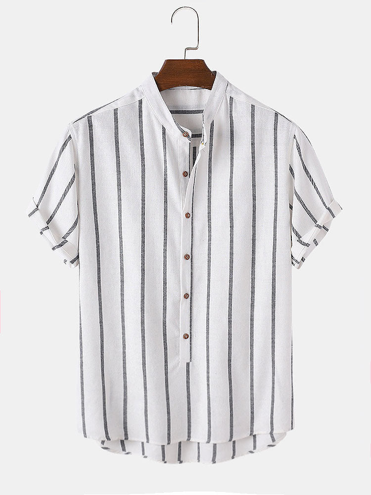 Casual Stripes | Men's T Shirt with Comfortable Fit & Soft Cotton Blend | Perfect for Everyday Wear 0