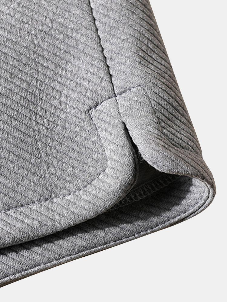 Casual Twill Jacquard Shorts with Adjustable Drawstring | Comfortable Fit for Everyday Wear 6