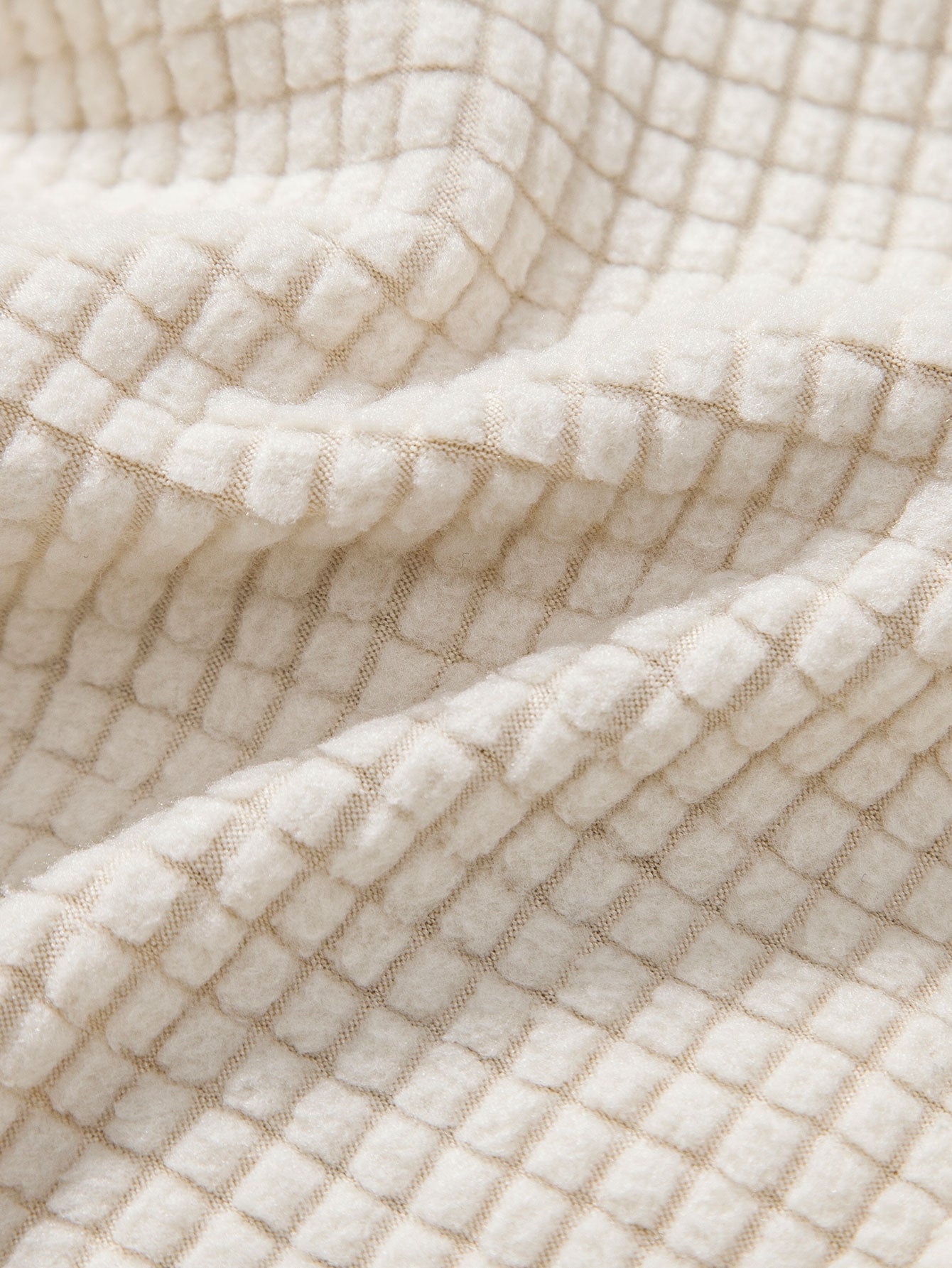 Casual Waffle Drawstring Shorts | Comfortable Regular Fit for Everyday Wear 4