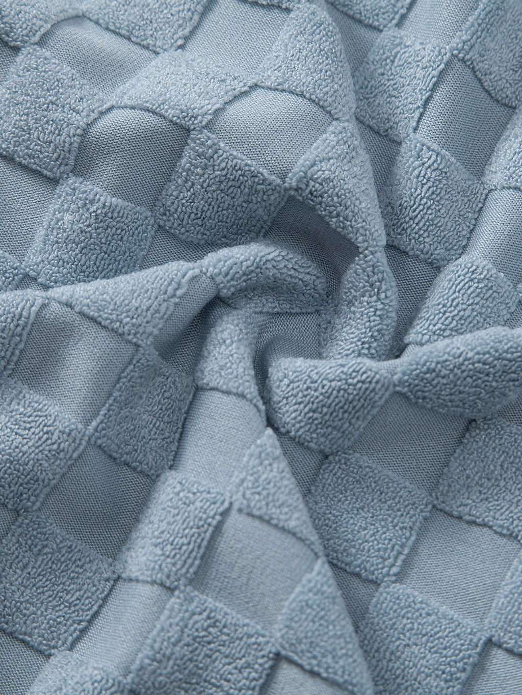 Checkerboard Collection | Towel Shorts with Adjustable Waist | Soft Fabric for All-Day Comfort 6