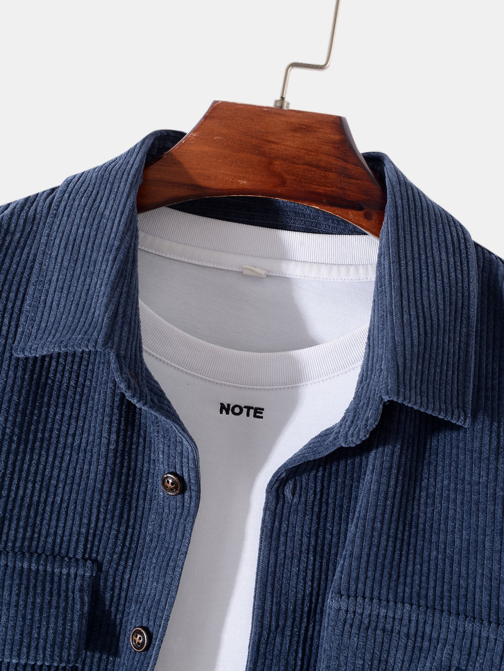 Classic Collection | Women's Button Up Shirt with Pockets | Stylish Corduroy for Everyday Comfort 6