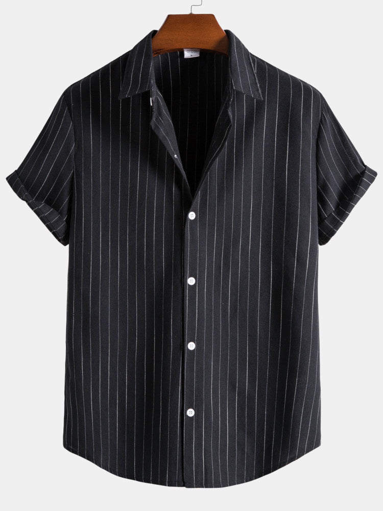 Classic Striped Shirt | Regular Fit Cotton Blend for Everyday Comfort 4