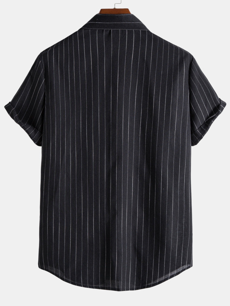 Classic Striped Shirt | Regular Fit Cotton Blend for Everyday Comfort 5