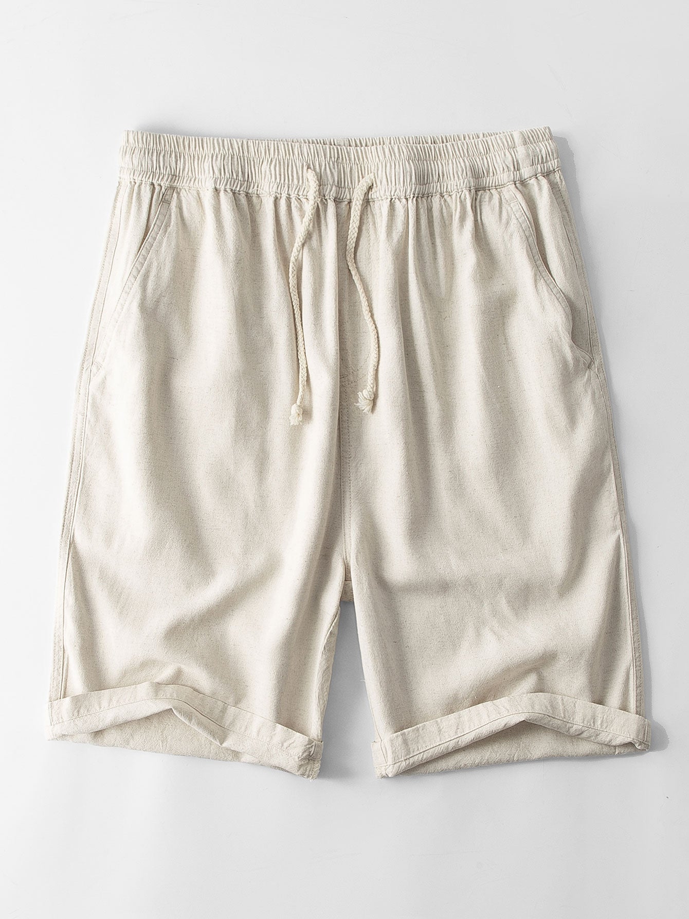 Comfort Blend | Men's Linen Shorts with Breathable Fit | Stylish Summer Wear 0