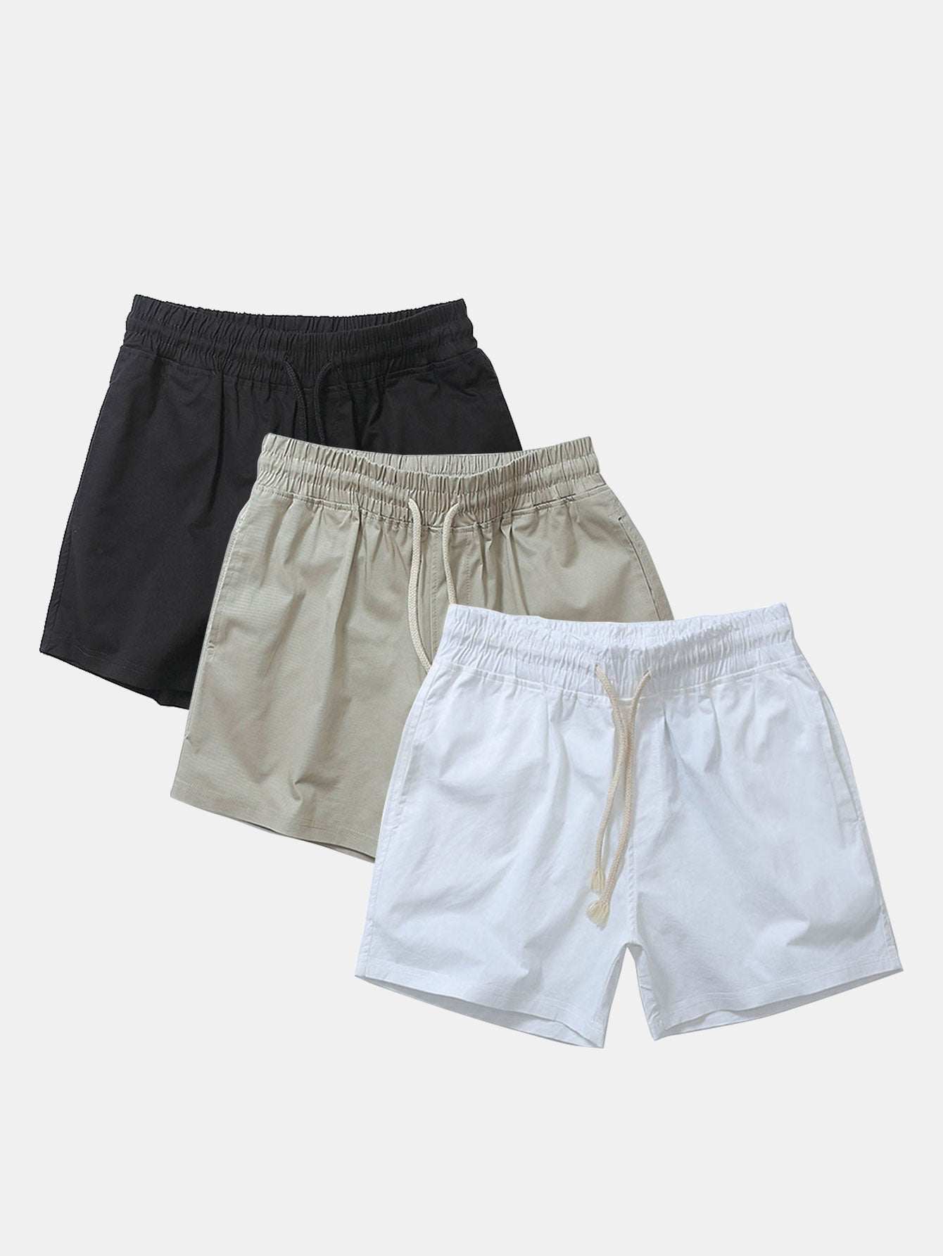 Comfort Essentials | Men's Cotton Shorts with Drawstring Waist | Soft and Breathable Fabric for Everyday Comfort 2