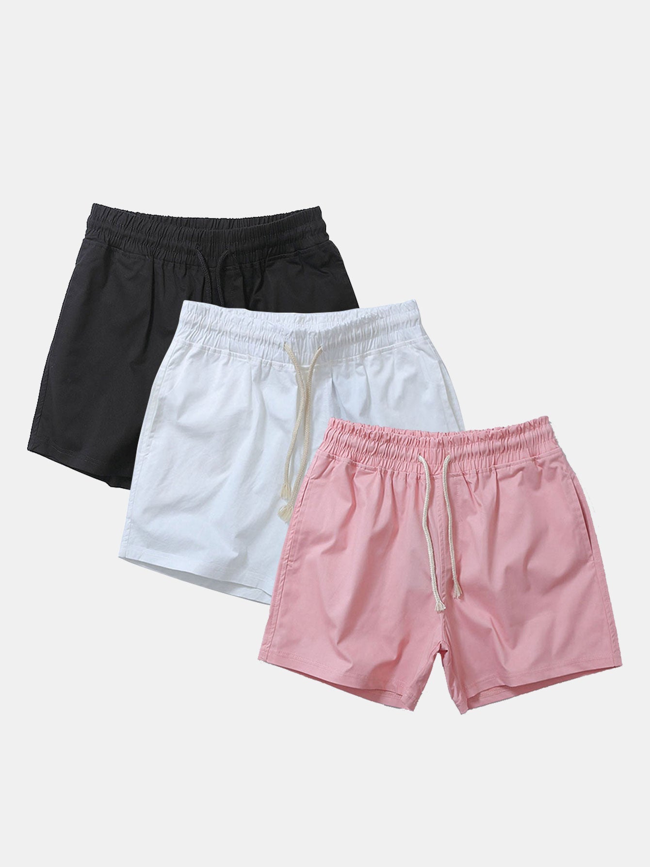 Comfort Essentials | Men's Cotton Shorts with Drawstring Waist | Soft and Breathable Fabric for Everyday Comfort 3