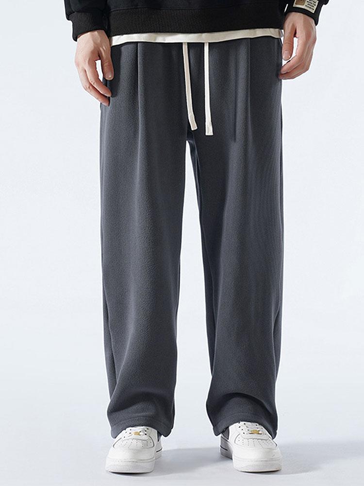 Comfort Essentials | Polar Fleece Sweatpants with Loose Fit | Soft Fabric for All-Day Comfort 4