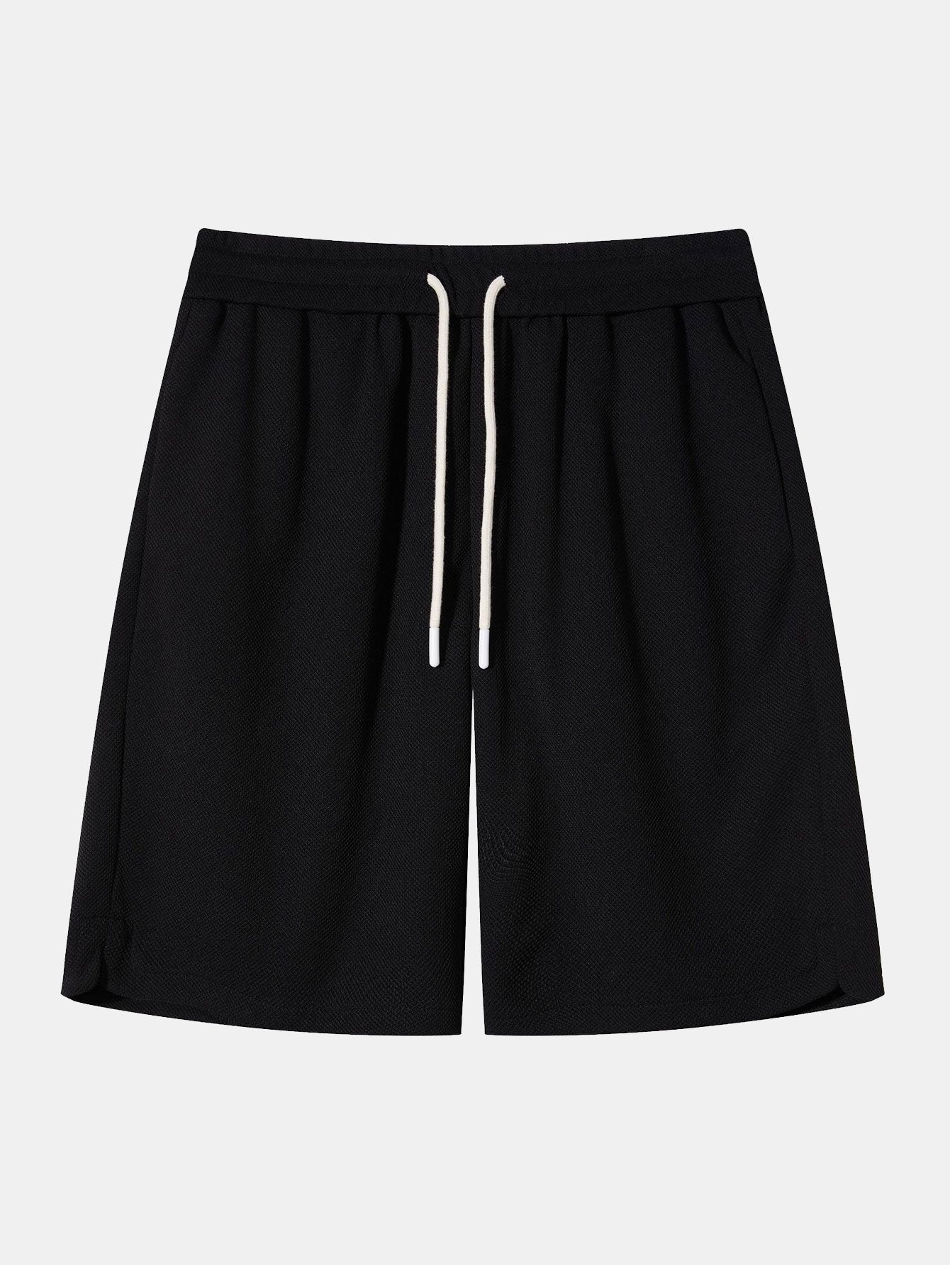 Comfort Fit Collection | Loose Fit Waffle Shorts with Adjustable Drawstring | Breathable Fabric for Everyday Comfort 0
