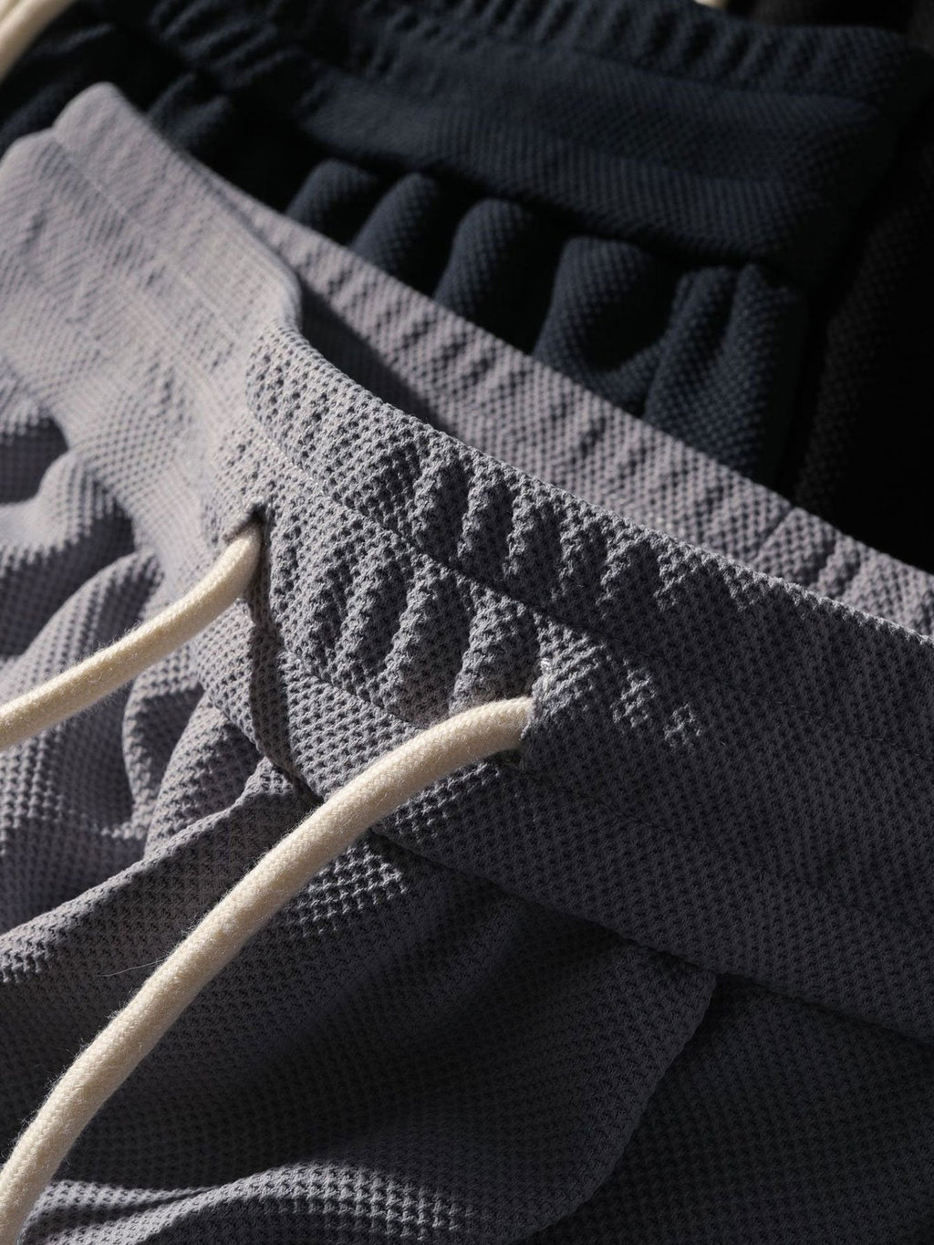 Comfort Fit Collection | Loose Fit Waffle Shorts with Adjustable Drawstring | Breathable Fabric for Everyday Comfort 4