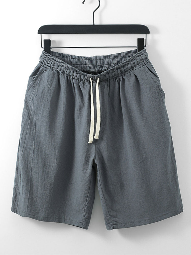 Comfort Fit | Men's Cotton Drawstring Shorts with Adjustable Waist | Casual Style for Everyday Comfort 3