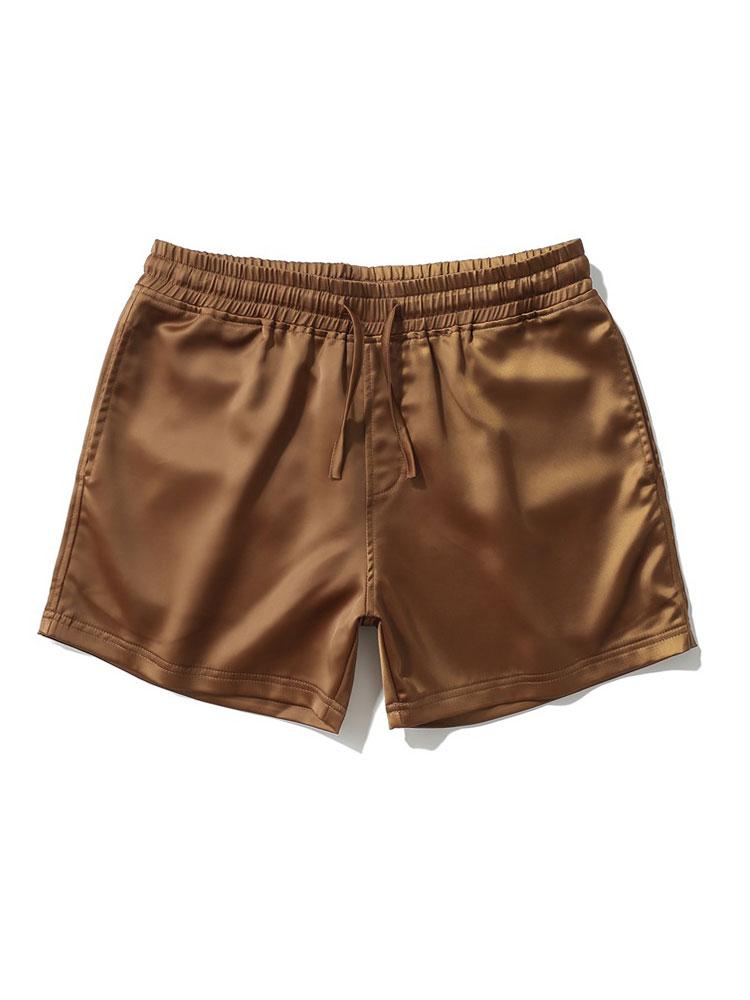 Comfort Fit | Men's Satin Drawstring Shorts with Breathable Fabric | Stylish & Versatile for Everyday Wear 3
