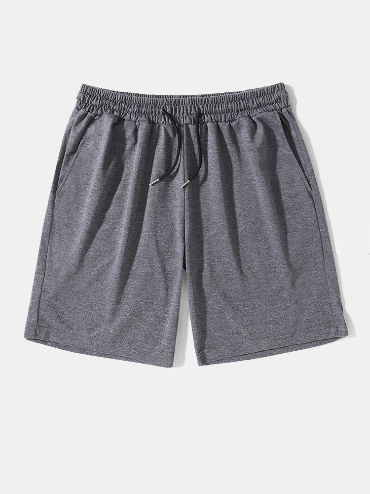 Essential Jersey Shorts | Comfortable Mid-Length Gym Shorts with Breathable Fabric for Everyday Use 2