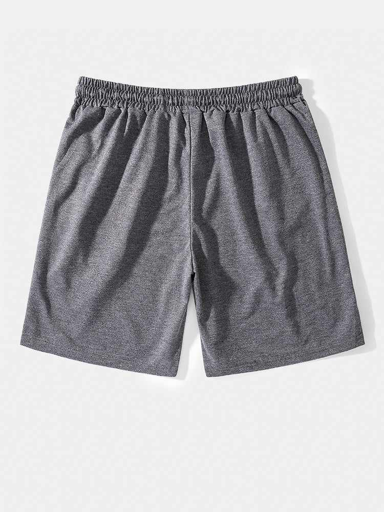 Essential Jersey Shorts | Comfortable Mid-Length Gym Shorts with Breathable Fabric for Everyday Use 7