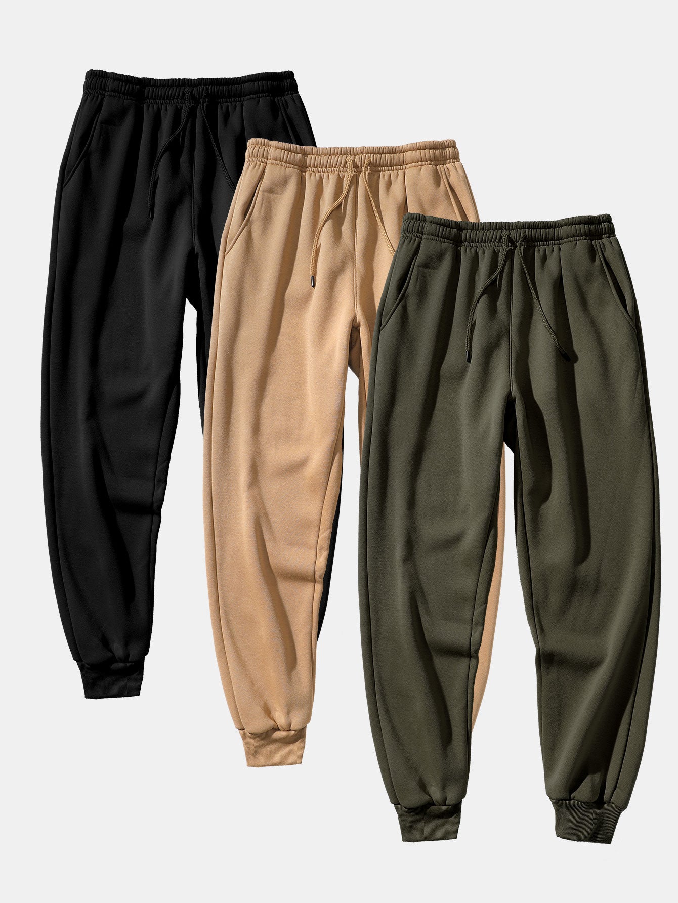 Essential Joggers | Men's Jogger Pants Set with Soft Polyester Fabric | Comfortable Fit for Everyday Wear 2