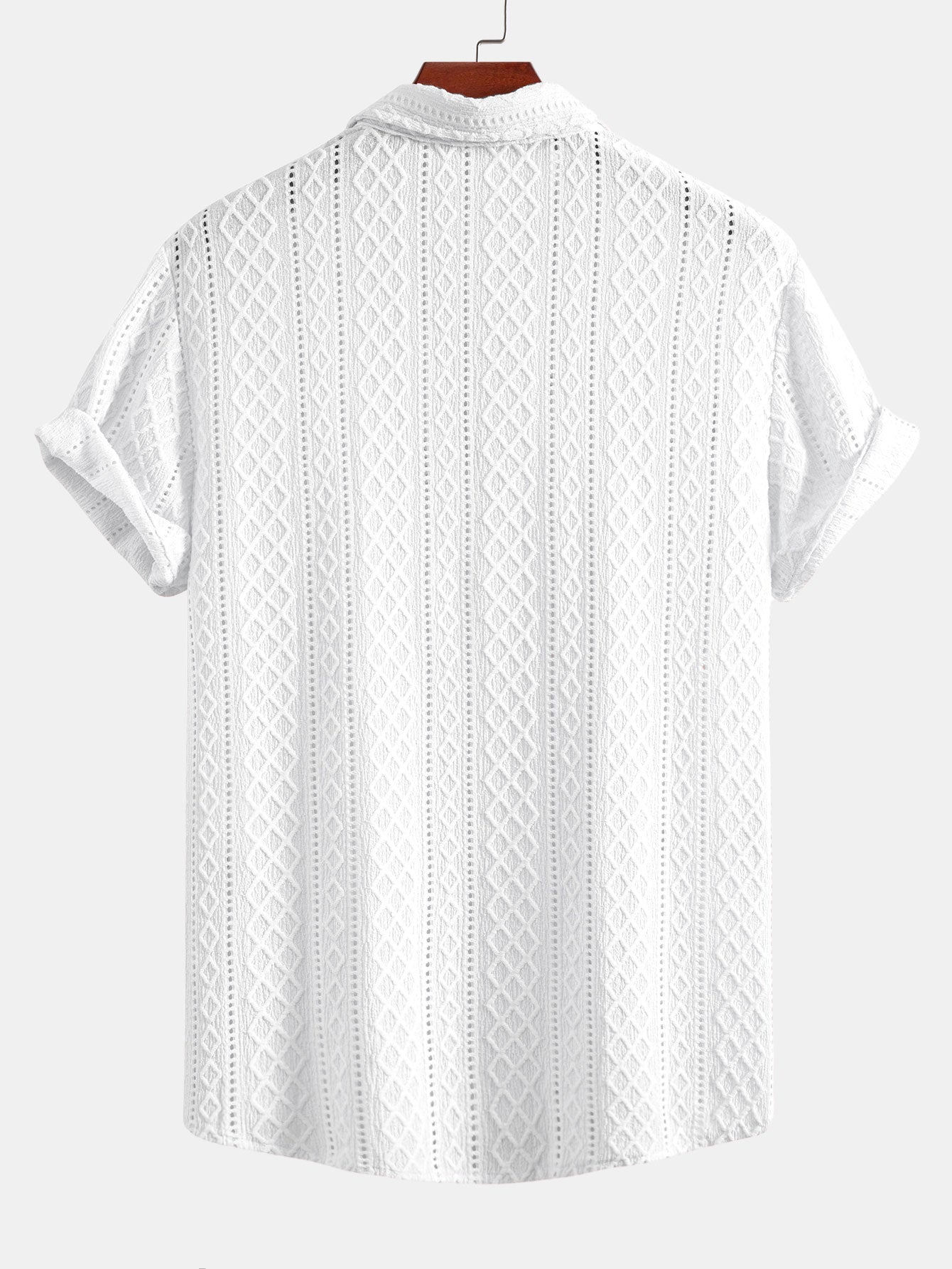 Geometry Rhombus Jacquard Clothing Set with Lightweight Fabric | Stylish & Comfortable for Effortless Everyday Wear 6