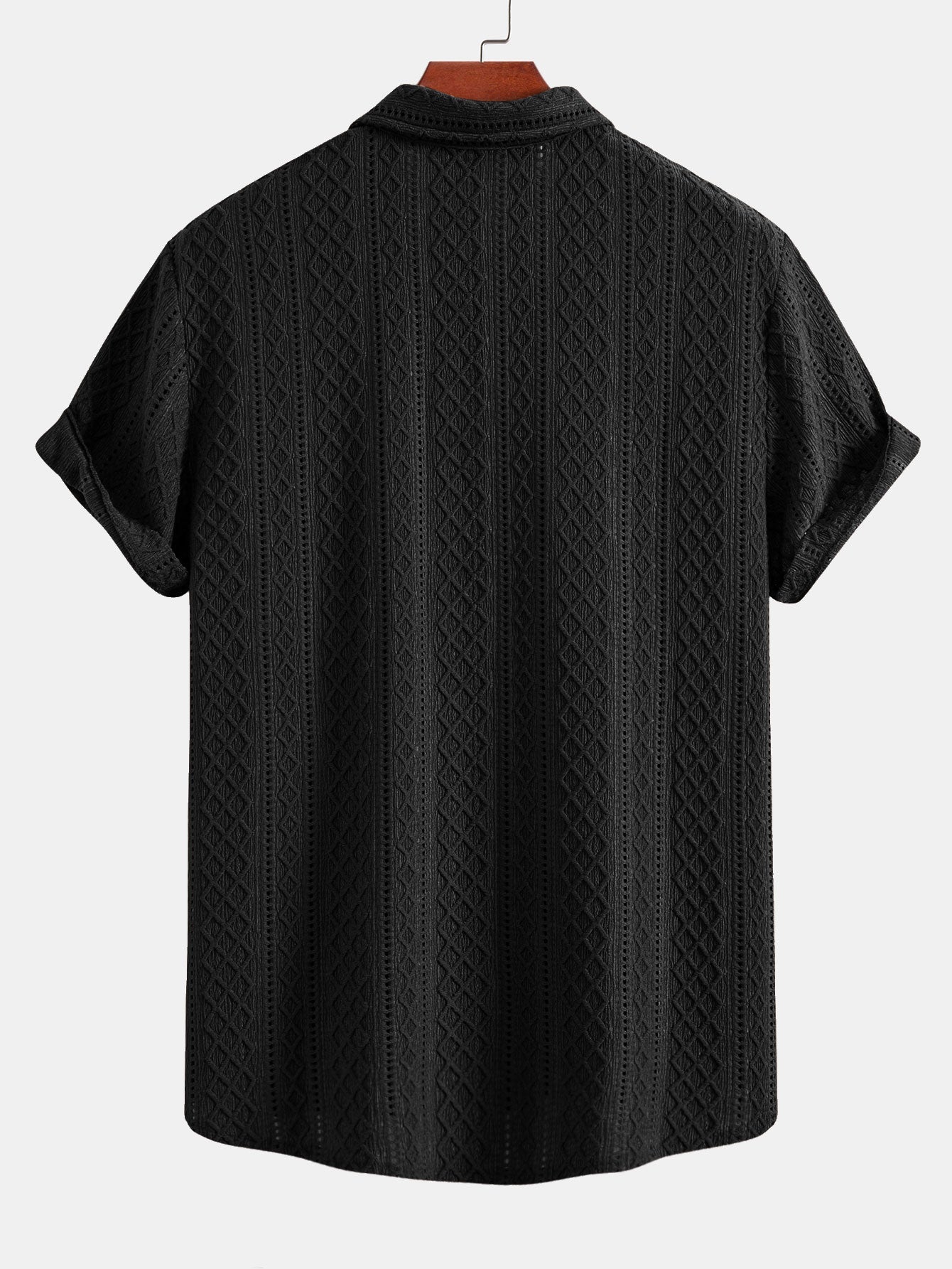 Geometry Rhombus Jacquard Clothing Set with Lightweight Fabric | Stylish & Comfortable for Effortless Everyday Wear 8