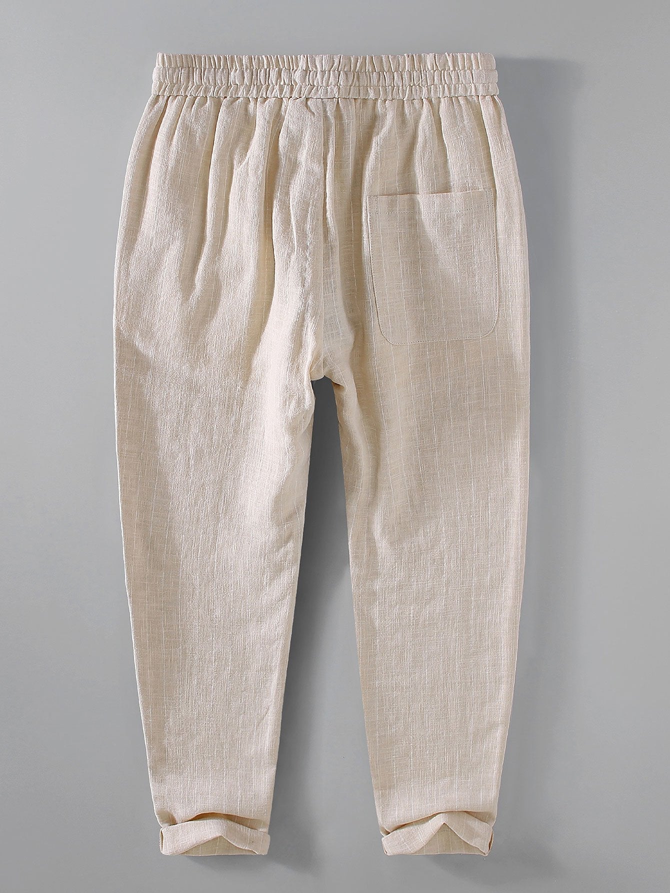 Linen Cotton Blend | Cropped Pants for Women with Comfortable Fit | Stylish Summer Capri Trousers for Everyday Wear 5