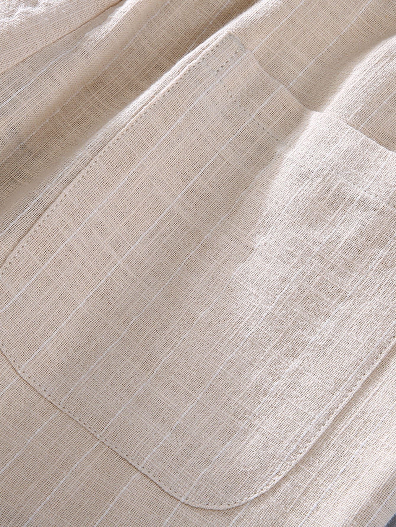 Linen Cotton Blend | Cropped Pants for Women with Comfortable Fit | Stylish Summer Capri Trousers for Everyday Wear 8