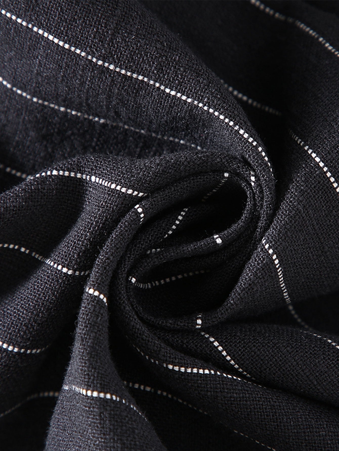 Linen Cotton Blend | Men's Striped Shorts with Comfortable Fit | Stylish Summer Wear 7