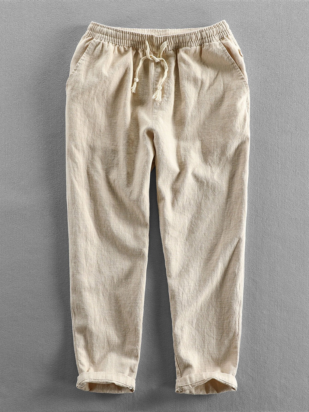 Linen Look | Women's Outfit with Short Sleeve Shirt & Cropped Pants | Comfortable & Versatile Ensemble for Everyday Wear 4