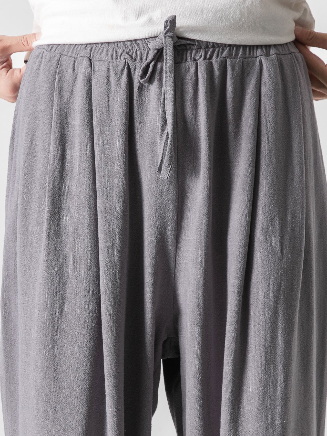 Linen & Cotton Blend | Relaxed Fit Wide Leg Pants for Effortless Comfort | Breathable Trousers for Warm Weather 8