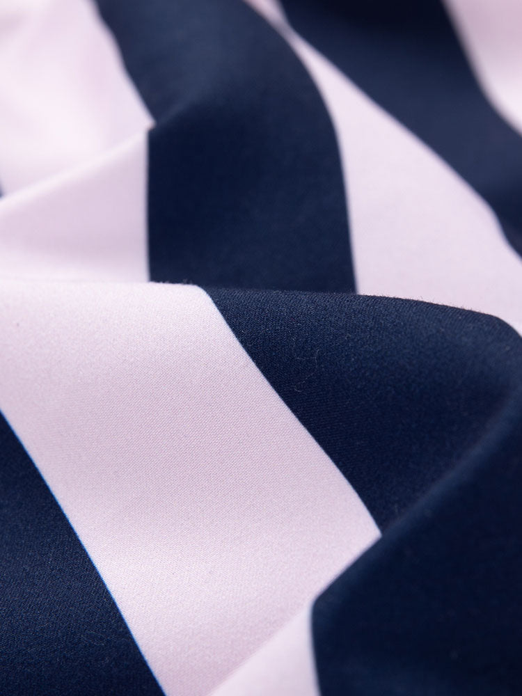 Men's Swim Trunks | Quick-Dry Fabric with Stylish Striped Design | Comfortable Fit for Beach and Pool 4