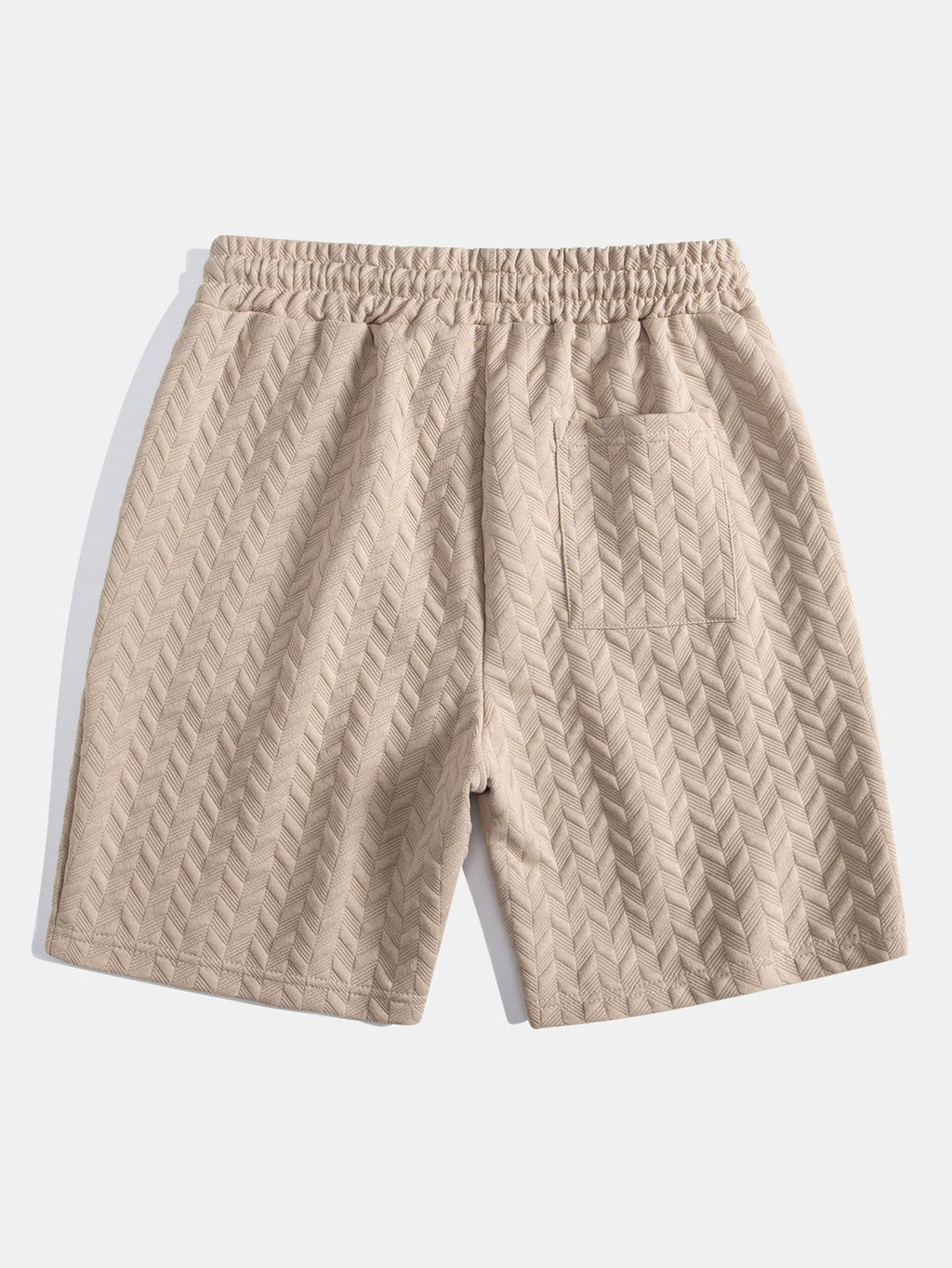 Modern Chevron Jacquard Shorts | Lightweight Fabric for Stylish Summer Comfort 1