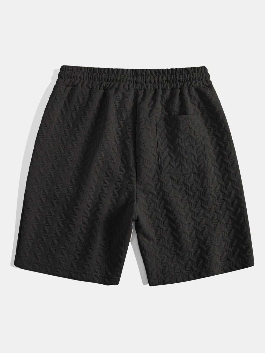 Modern Chevron Jacquard Shorts | Lightweight Fabric for Stylish Summer Comfort 3