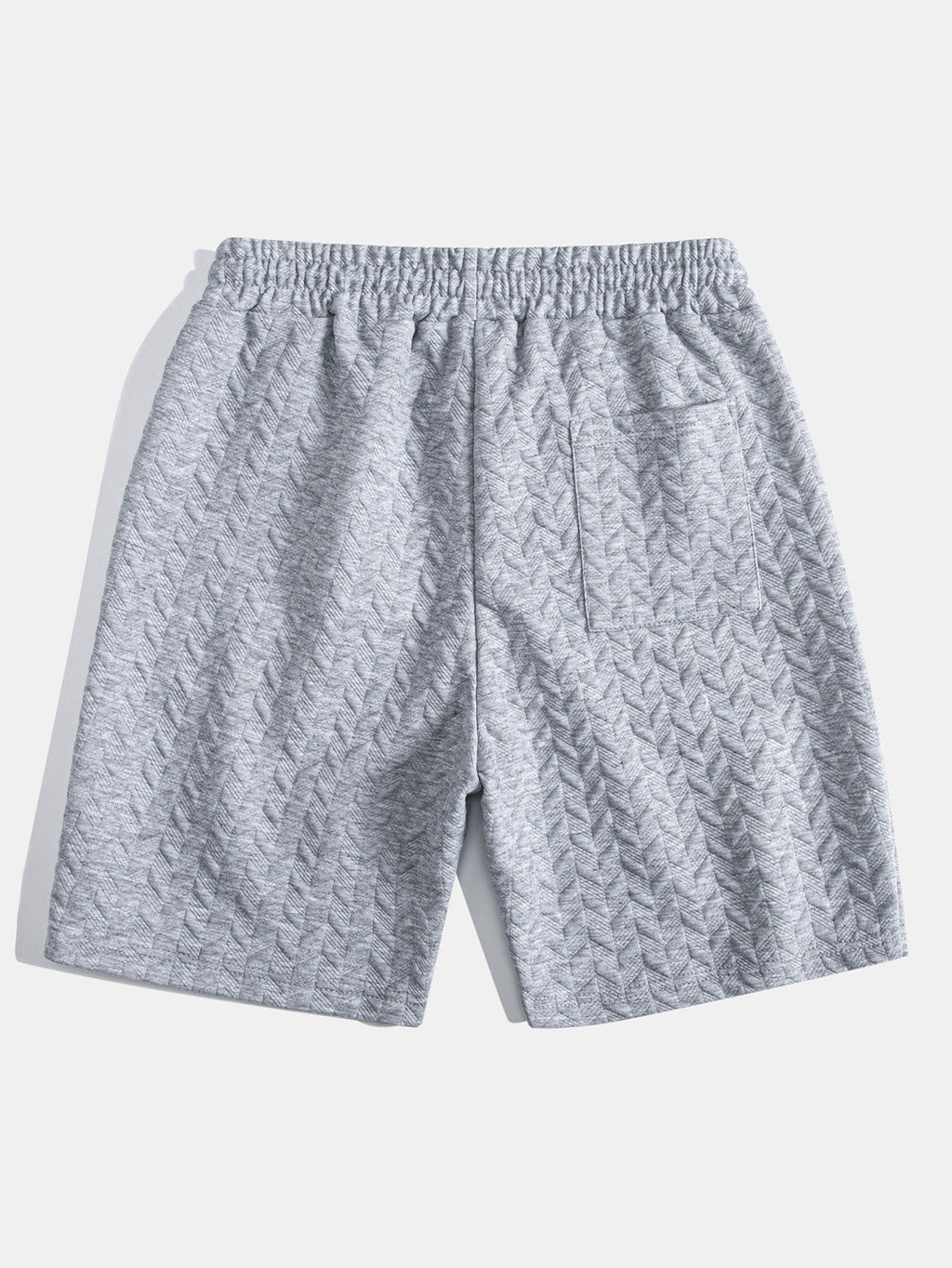 Modern Chevron Jacquard Shorts | Lightweight Fabric for Stylish Summer Comfort 5