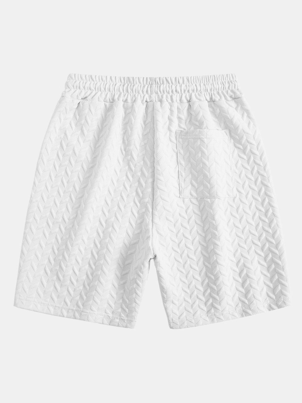 Modern Chevron Jacquard Shorts | Lightweight Fabric for Stylish Summer Comfort 7