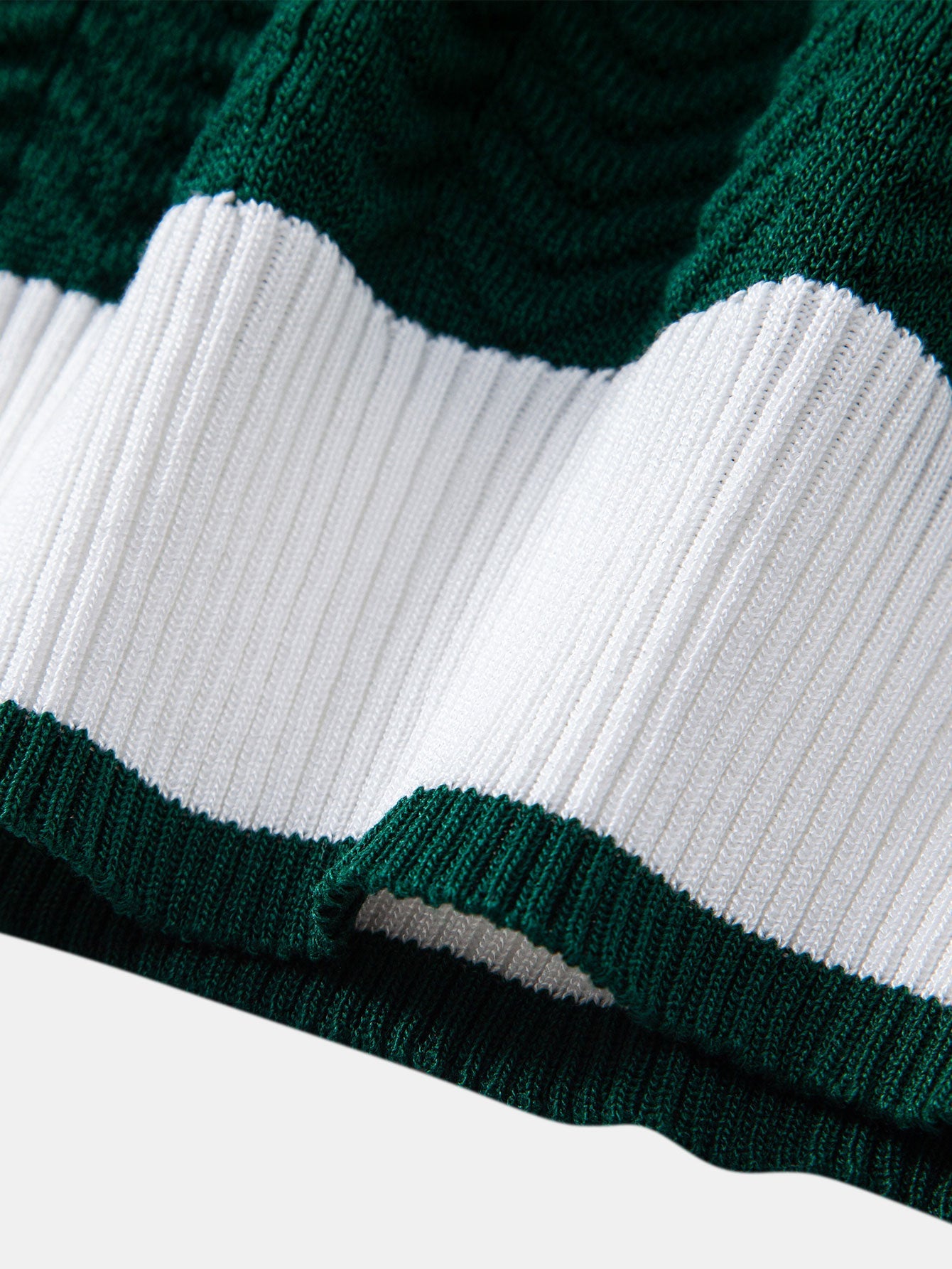 Modern Texture | Men's Polo Shirt with Geometric Knit Design | Stylish Casual Wear for Everyday Comfort 8