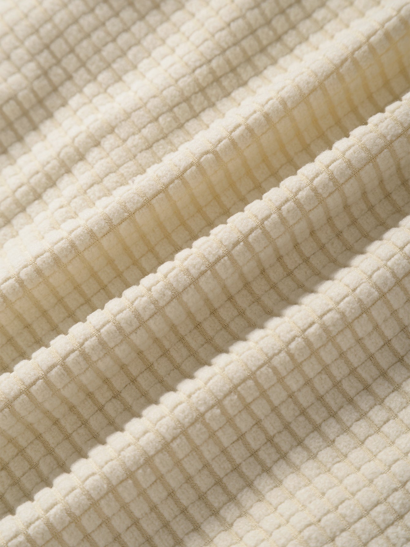 Solid Waffle Henley Shirt for Men with Stylish Lapel Design | Comfortable Fit for Everyday Wear 7