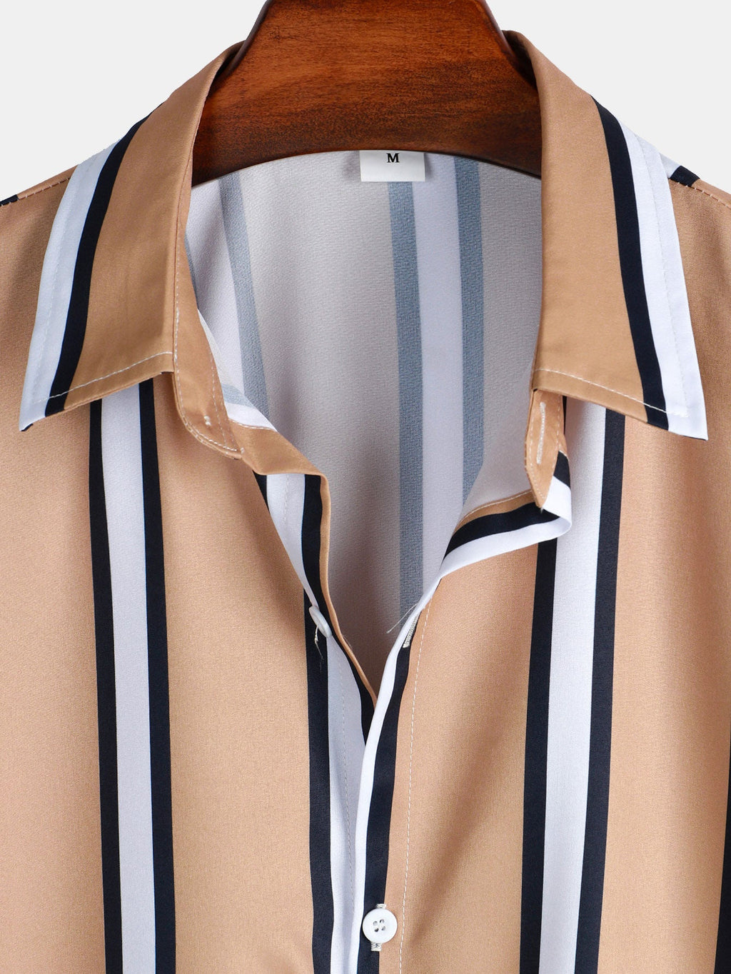Unique Striped Print Shirt | Button-Up Design for Comfortable Everyday Wear 2