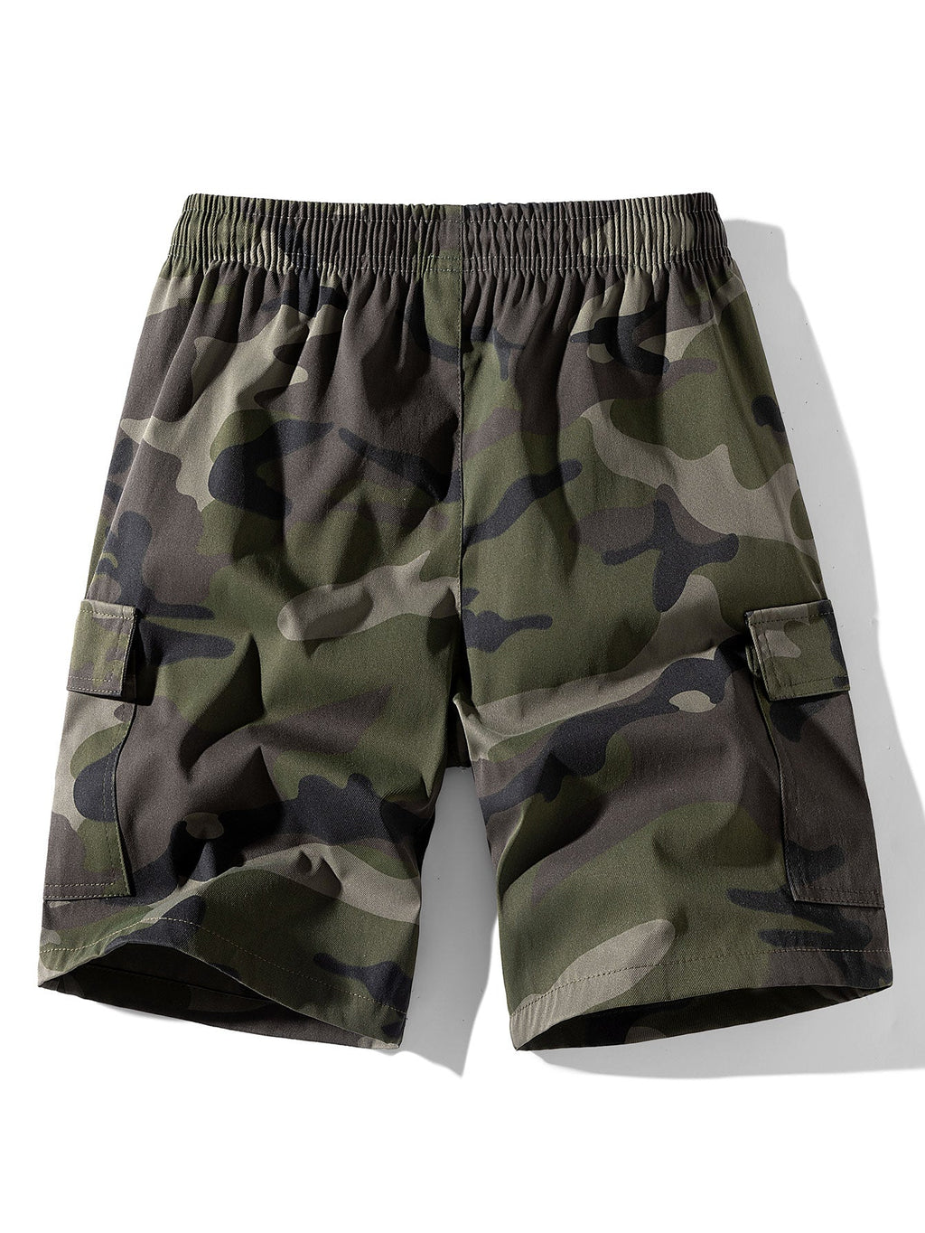 Urban Style | Men's Camo Cargo Shorts with Adjustable Drawstring | Comfortable Fit for Everyday Wear 3