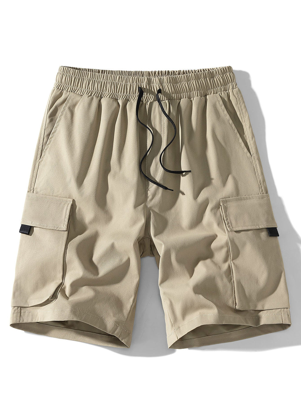 Versatile Men's Cargo Shorts with Adjustable Drawstring & Spacious Pockets for Comfort and Utility 0
