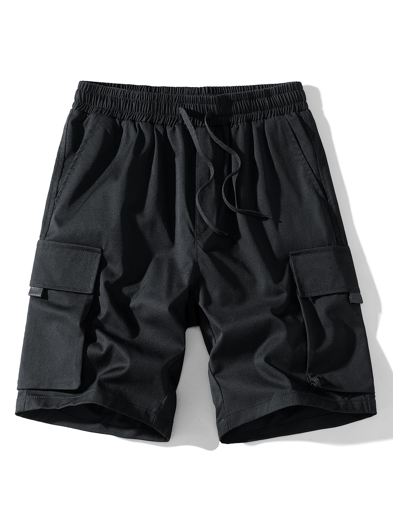 Versatile Men's Cargo Shorts with Adjustable Drawstring & Spacious Pockets for Comfort and Utility 4